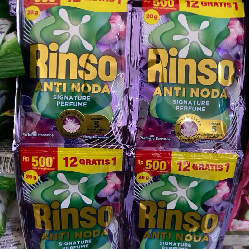 Promo 52 pcs rinso 500an harga super promo