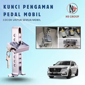 KUNCI GEMBOK PENGAMAN PEDAL GAS KOPLING UNIVERSAL UNTUK SEMUA MOBIL