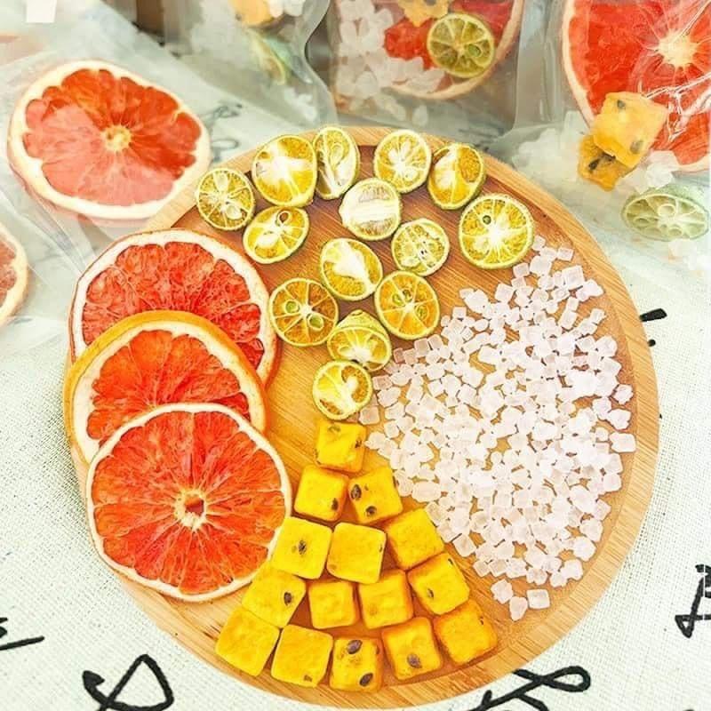 Trà chanh dây kim quất -hộp 30 gói tặng 5 gói