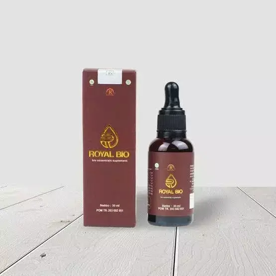 Royal Bio Isi 30 ML Asli Original Obat Herbal Mengatasi Hipertensi Kolesterol & Jantung