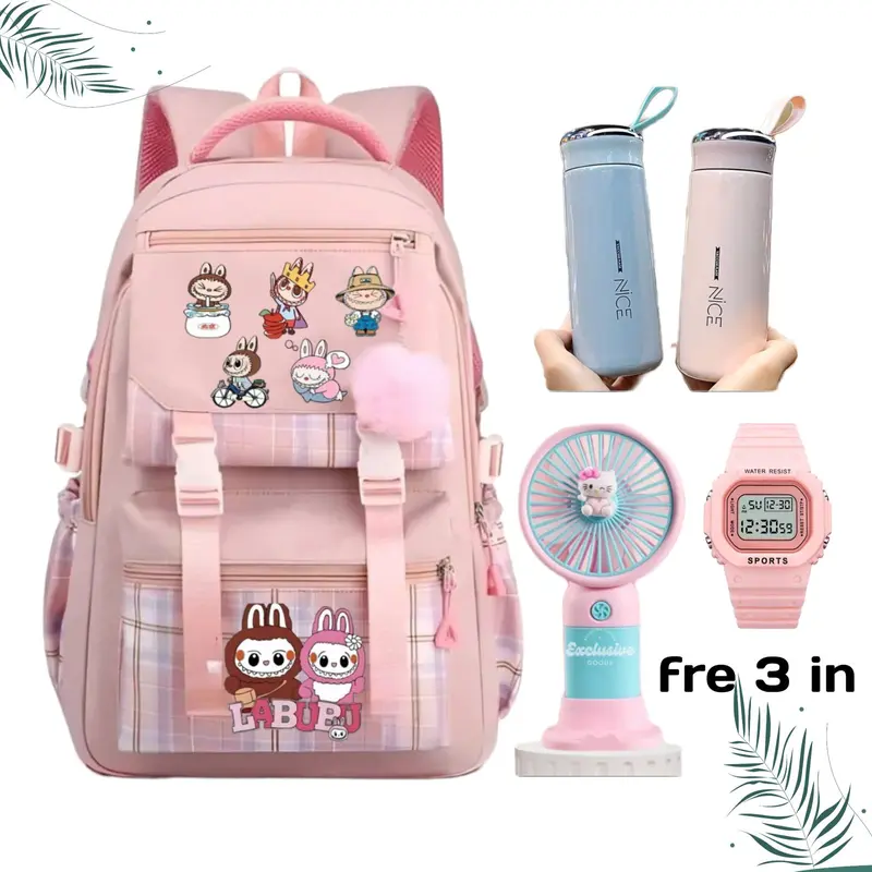 Tas Sekolah Anak Perempuan Labubu Terbaru 2024 Bisa COD - Fashion 7