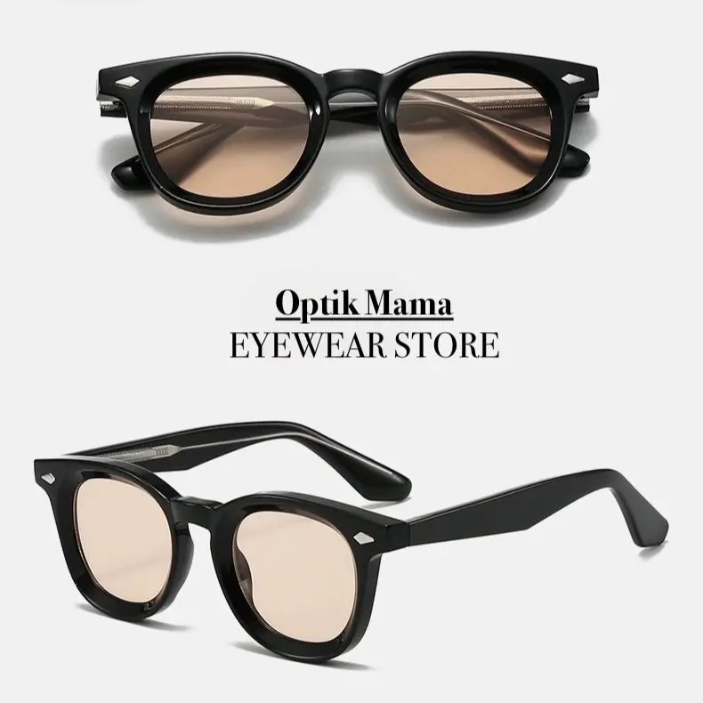 (BELI 1 GRATIS 1)Frame Kacamata Super Premium   Lensa Antiradiasi Blueray Photocromic Bluecromic Glasses Biru Eyewear