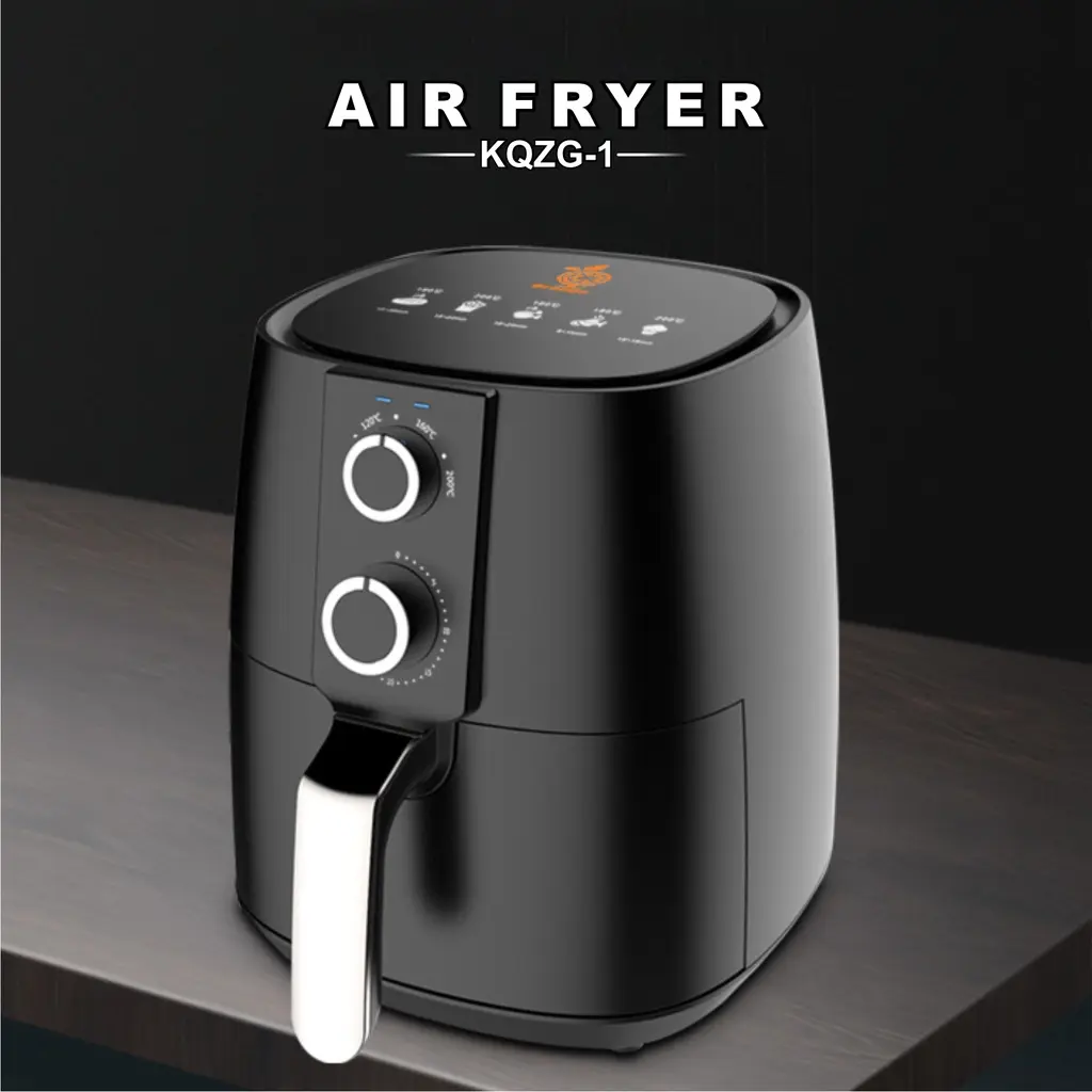 Gudang DTG COD Air Fryer Low Watt 3.2L Mesin Penggorengan Tanpa Minyak Anti Lengket