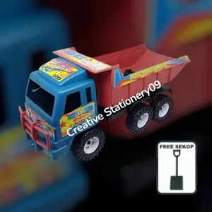 TTD999 Mainan Edukasi Truk Pasir Anak SNI Murah MAINAN TRUCK TRONTON DUMP TD999 TRUK PASIR DUMP TRUK FREE SEKOP