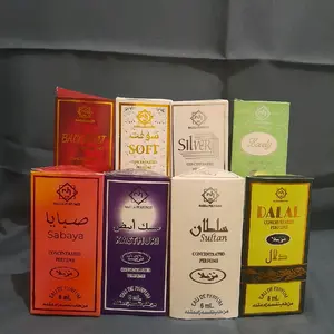 Parfum arab non alkohol 1 box isi 6 parfum 6ml