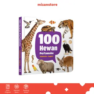 Buku Boardbook Anak - 100 Hewan Pertamaku - MIZAN