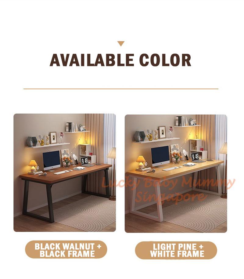 Product Introduction of A661 Minimalist Dual Study Table, Simple Modern Study Desk, Office Desk 24