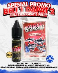 Gambar Beli 1 Dapat 2 (Beli Essen Emran Microfishing Dapat Pelet 60gr Amis) - ESSEN MICRO+PELET dari FISHINGIN Kab. Sukoharjo 2 Tokopedia