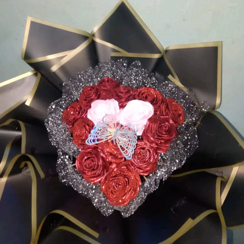bouquet Glitter buat pasangan