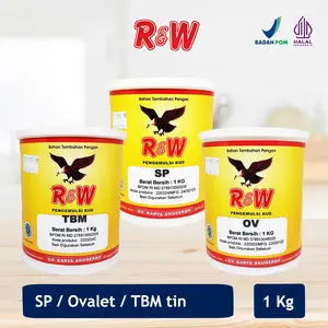 R&W Rajawali Emulsifier SP Ovalet TBM 1 Kg Pengemulsi Kue Cake Baking Brownies Bolu Halal Food Grade