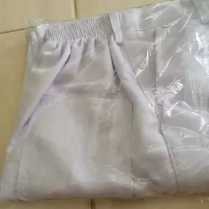 Celana Panjang Bahan Elemen untuk SD / MI - Bahan Licin dan Adem - Pinggang Karet Ukuran Lengkap