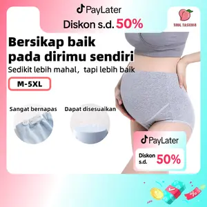 Celana Dalam Maternity CD Jumbo Bahan Katun Elastis Seamless 836 untuk Wanita Hamil Cewek 836 Ibu Bumil Perempuan Busui Bayi