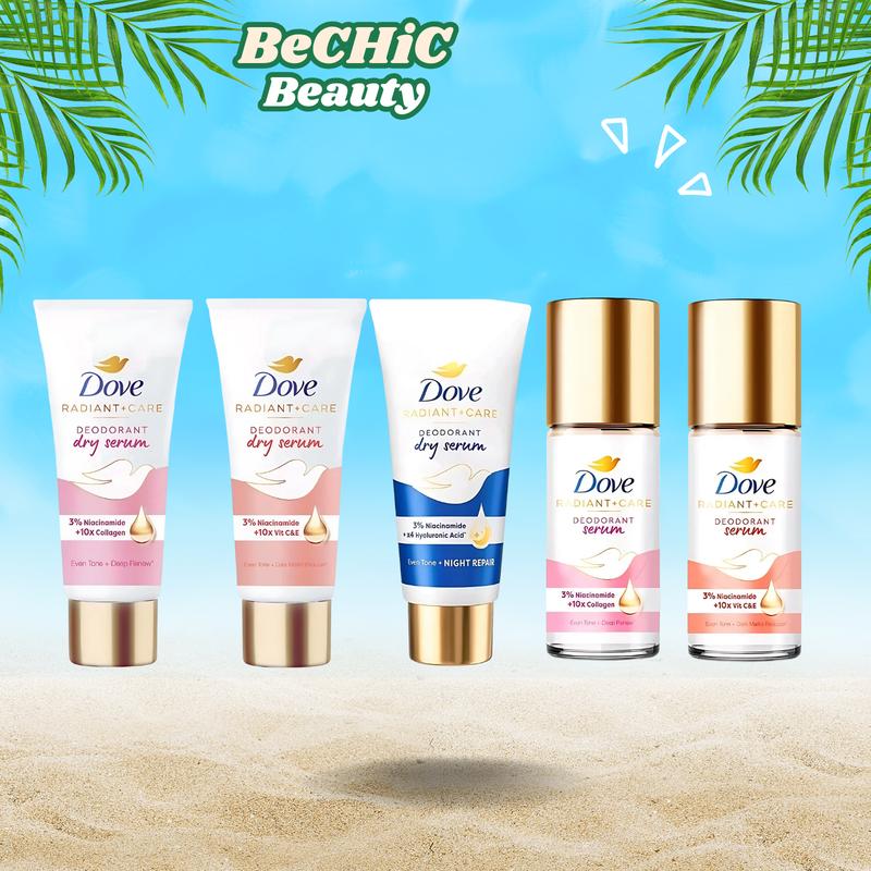  Kem Khử Mùi Dove Tinh Chất Serum Dành Cho Nữ Dưỡng Da Sáng Mịn 40ml 