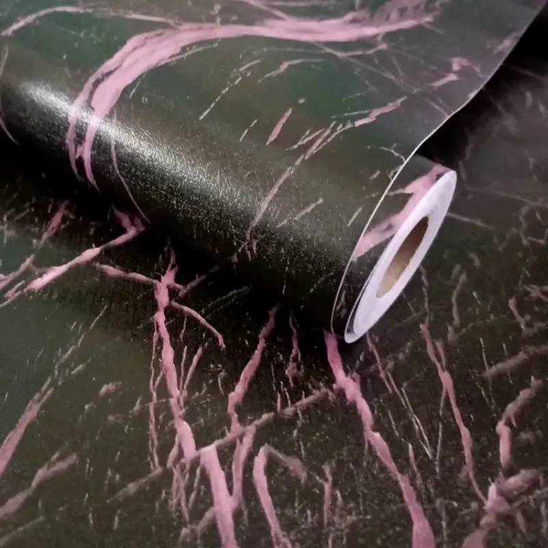 Paket 4 roll bayar 100 ribuan Wallpaper Sticker Dinding Kamar Tidur Ruang Tamu Dapur Elegan mewah aesthetic bahan pvc sudah ada lemnya tinggal tempel kekinian stiker tembok 4