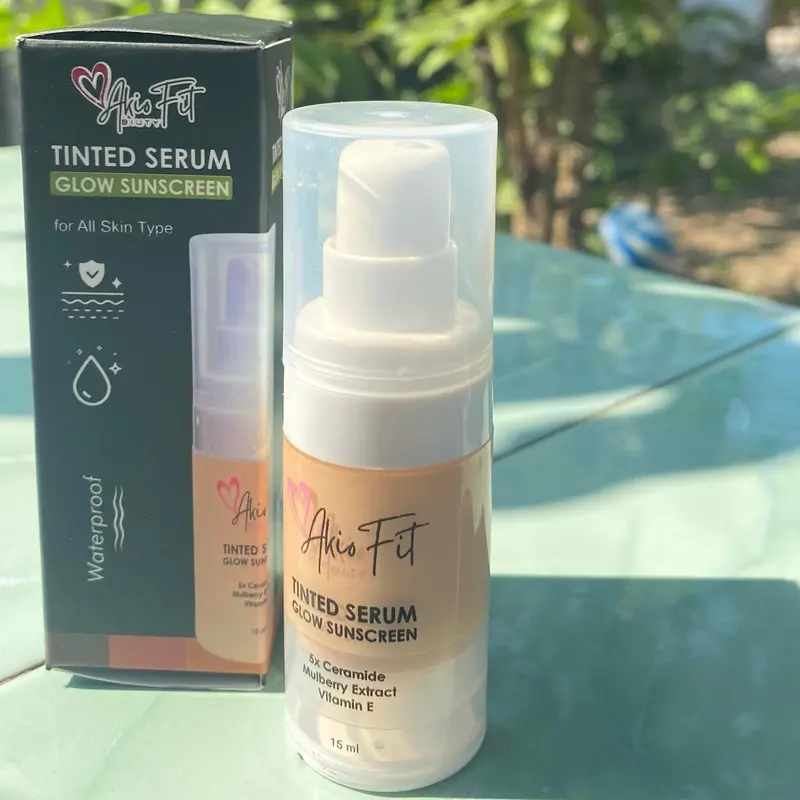Akiofit Biuty Tinted Serum Glow Sunscreen Facial Pencerah Wajah 2