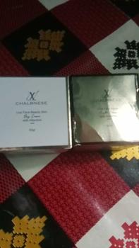 Product Review of CHALONESE Paket Skincare Sunscreen Cream Moisturizer BPOM ( Sunscreen SPF 50Pa+++ + Day & NIght Cream) Pelembab Wajah Anti-UV Facial Hitam from u**s 0