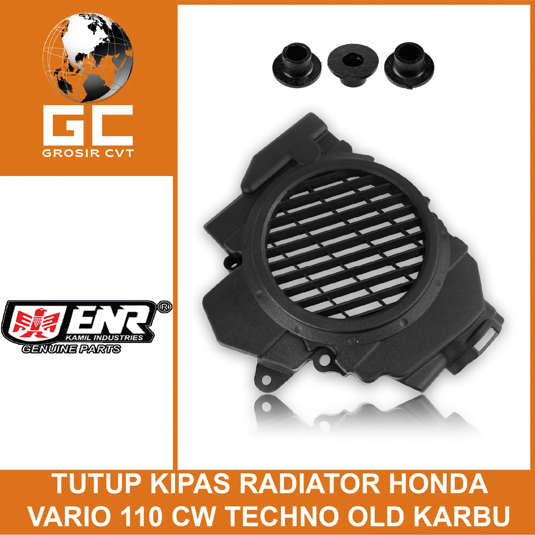 Tutup Cover Kipas Radiator Vario 110 Techno CBS Karbu Old KVB ENR