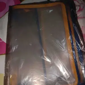 Folder One Zipper Bag / Map Sleting Jaring Tempat Arsip Dokumen Folio (F4)