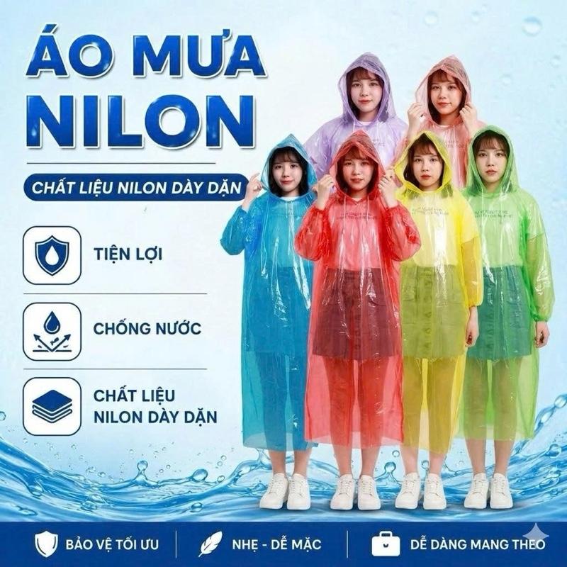 Combo 50 Áo Mưa Nilong Loại Dày Dặn Chắc Chắn cho Người Lớn Chất Lượng Tuyệt…