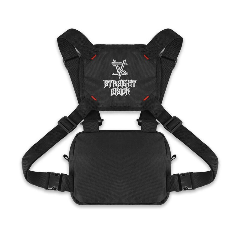 Straight Vision - Chest Bag Waterproof ROAD Tas Dada Tactical Rig Bag Outdoor Tas Pelindung Dada saat berkendara 1