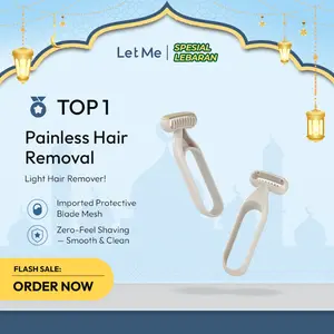 Let Me [4.4 SALE] Painless Hair Removal - Body Razor Pisau Cukur Bulu Kaki Jenggot Multifungsi LM-AGB2005 [A]