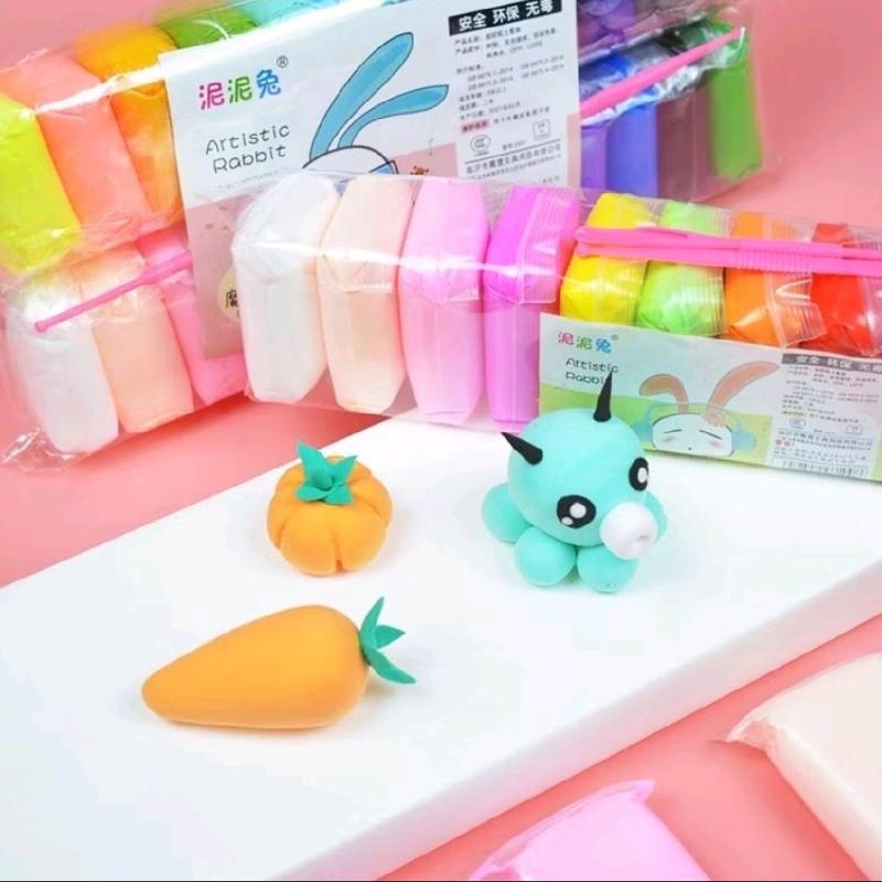 clay polymer mainan edukasi isi 12 3