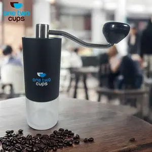 One Two Cups Alat Penggiling Kopi Manual Coffee Grinder Adjustable - BN50