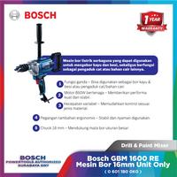 Gambar Bosch GBM 1600 RE Mesin Bor Kayu & Besi 16mm Concrete & Paint Mixer dari Bosch Tools Authorized DNY Kota Surabaya 3 Tokopedia