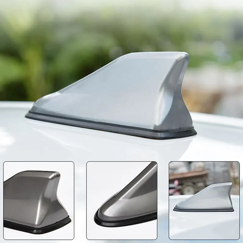 Ăng-ten vây cá mập trên ô tô, Loại thứ hai, Sửa đổi cánh đuôi, Đặc biệt với tín hiệu, Đồ Trang Trí ăng-ten vô tuyến, Lắp đặt không cần đục lỗ