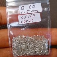 Gambar Natural diamond (0,0167 ct) - Berlian tabur Putih asli Eropa Gugur 60 (pecah 60) round cut Batu Rings Cincin dari Zu Jewellery Kab. Banjar 1 Tokopedia