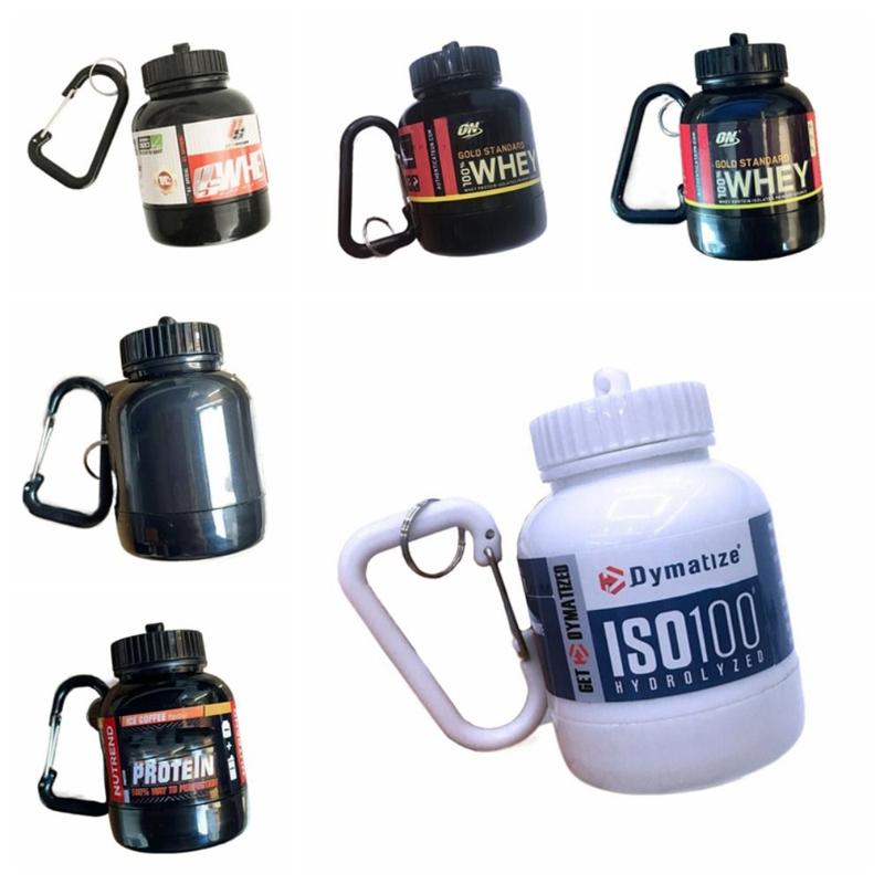 Cốc Bổ Sung Protein, Cầm Tay, Chai Bột Protein, Nhiều Mẫu Có Sẵn, 100ml, Chai Cầm Tay Mini, Có Móc Chìa Khóa, Cốc Lưu Trữ Mini, Chai Bột Protein, Móc Chìa Khóa, Thích Hợp Sử Dụng Ngoài Trời 0