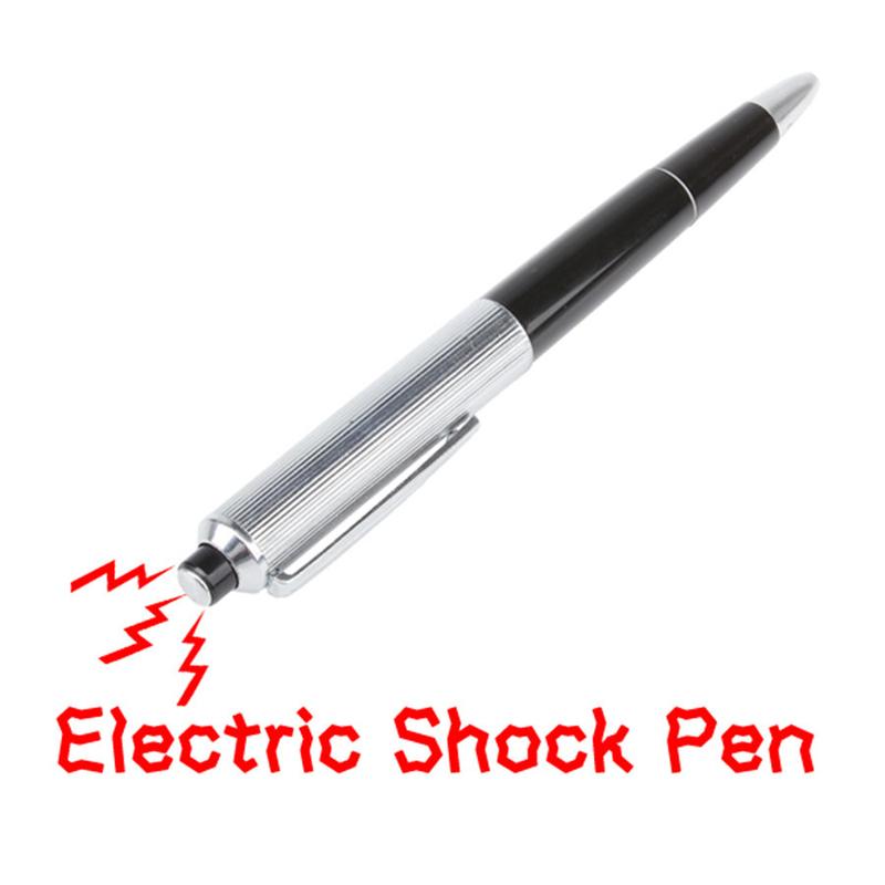 Mainan Pulpen Listrik Setrum Prank Electric Shock Pen Prank Toy Utilitas Gadget Gag Joke Lucu Prank 2