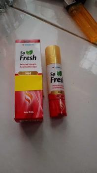 Product Review of (ISI 2) SO FRESH Minyak Angin Aromatherapy 10ml | ROOL ON EUCALYPTUS & HOT from F**9 1