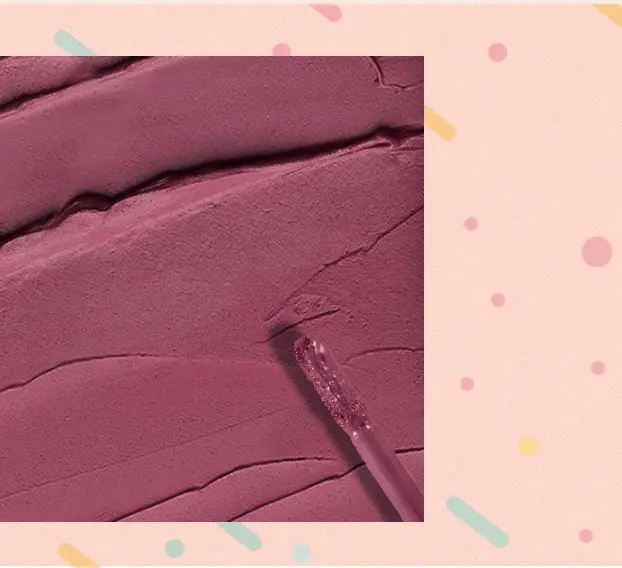 DNM Lips Chocolate liquid lipstick waterproof LA125 1
