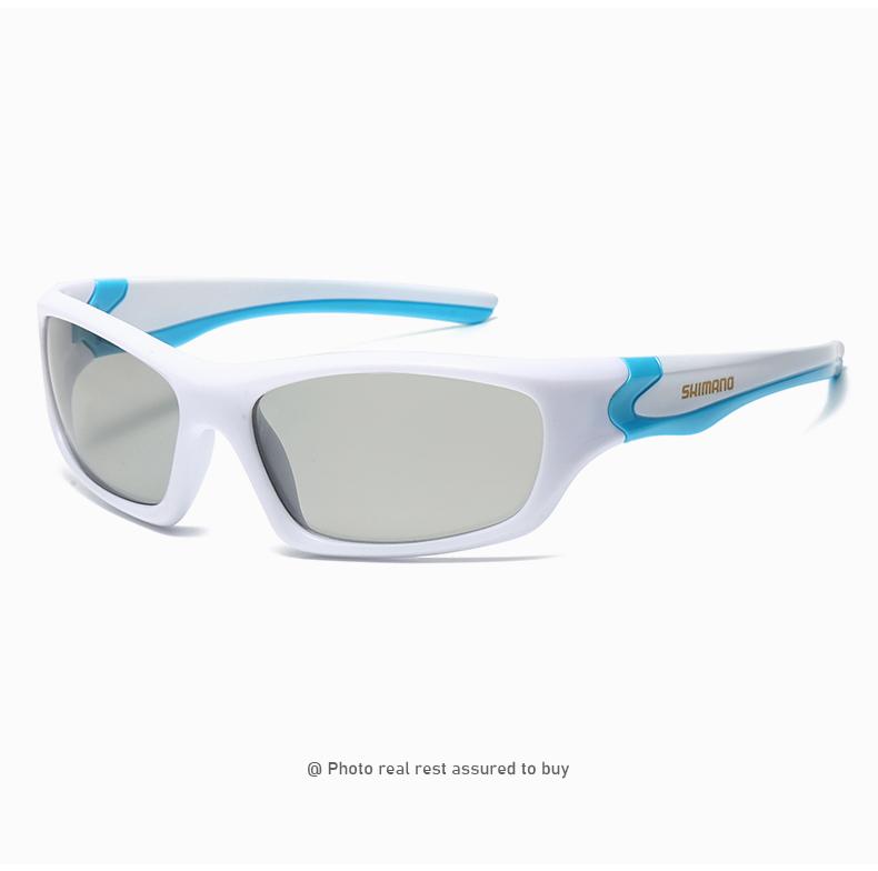 Product Introduction of Cermin Mata Hitam Terpolarisasi, Shimano, Photochromic, 2 Dalam 1, Luar, Teduhan UV400, Untuk Lelaki dan Wanita, Sesuai untuk Perjalanan Pantai, Fesyen, Cermin Mata Matahari, Memandu, Memancing, Berbasikal, Cermin Mata Hking 15