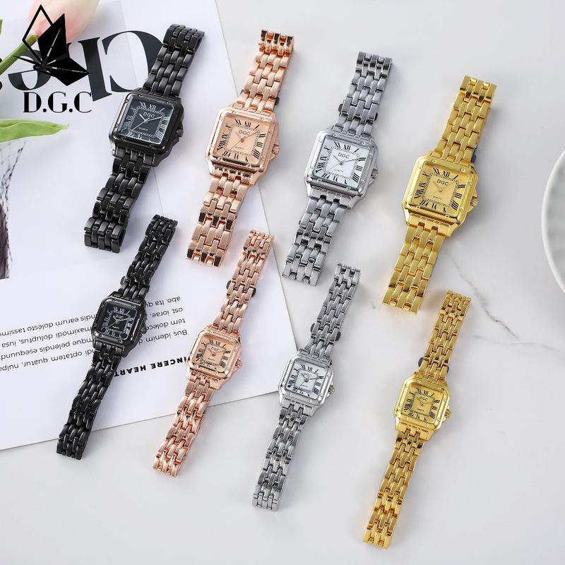 ✅COD D.G.C Jam Tangan Pari Wanita Cewek Gelang Quartz Jam Analog Grosir Murah Stainless Steel Fashion C106 2
