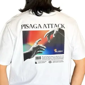 BAJU / T-SHIRT PISAGA ATTACK JWC.MERCH JIK WAH CHANNEL