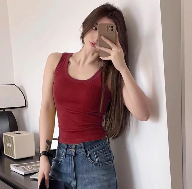 deal Tri Ân Khách Hàng( Kèm quà ) combo 3 áo  BA Lỗ Cổ Cao vải thun tăm lạnh Ôm body Tôn da Tôn dáng mịn mát B2