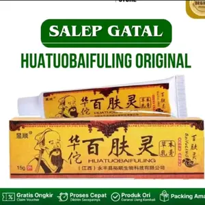 3 pcs cream Herbal Cap Orangtua Huatuilobaifulin, 100% Original