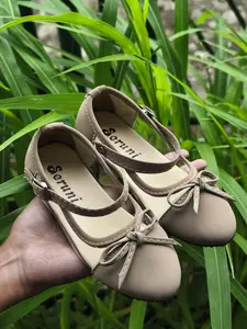 Luvee Shoes Flat Shoes Anak Perempuan Pita – Mika Transparan Hambre