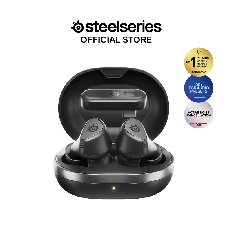 Steelseries Arctis GAMEBUDS for PlayStation - TWS Bluetooth Gaming Earbuds 1