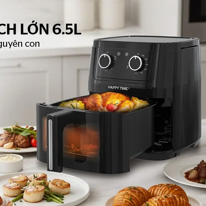 NỒI CHIÊN KHÔNG DẦU 6.5L HAPPY TIME HTD4024 | BigBuy360 - bigbuy360.vn NỒI CHIÊN KHÔNG DẦU 6.5L HAPPY TIME HTD4024 | BigBuy360 - bigbuy360.vn
