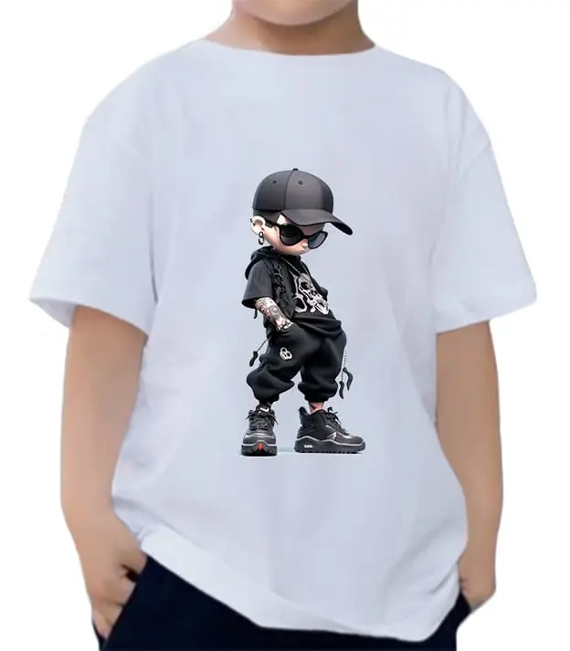 Paket Murah 1 Klik Dapat 5 Baju Kaos Anak Laki-Laki Atasan - Fashion 5