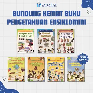 Paket Hemat 4 Buku Ensiklopedia Pengetahuan Untuk Anak - Soft Cover - Color Full