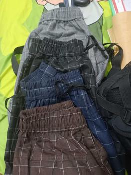 Product Review of TARTAN PANTS 100rb dapat 4pcs Celana Pendek Pria Dewasa Distro Motif Kotak Trendy Casual Santai from a**a 0