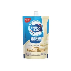 FRISIAN FLAG SCM BENDERA KENTAL MANIS POUCH 240 GR