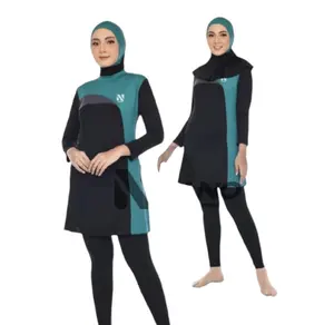 BAJU RENANG MUSLIM HIJAB WANITA DEWASA TERBARU DAN TERLARIS