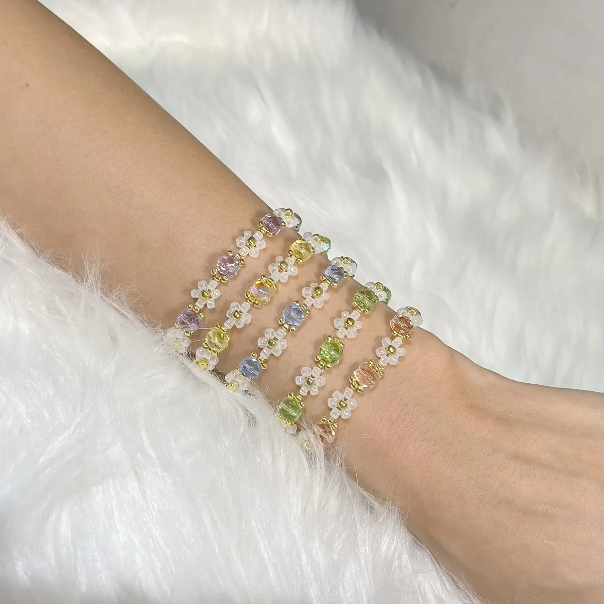Odette Bracelet by JUERIE handmade beaded jewelry