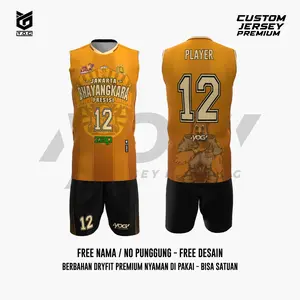 JERSEY  TANDING PROLIGA JAKARTA BHAYANGKARA PRESISI 100% ORIGINAL