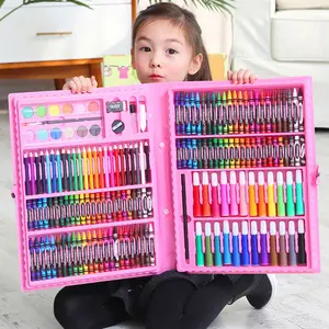 GROSIR COD Crayon Set isi 68Pcs dan 86 Pcs Pensil Krayon Warna Cat Air / Perlengkapan Sekolah Menggambar Anak / Alat Warna Melukis Stationery
